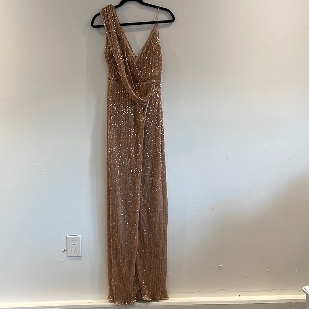 Sequined Long Dress